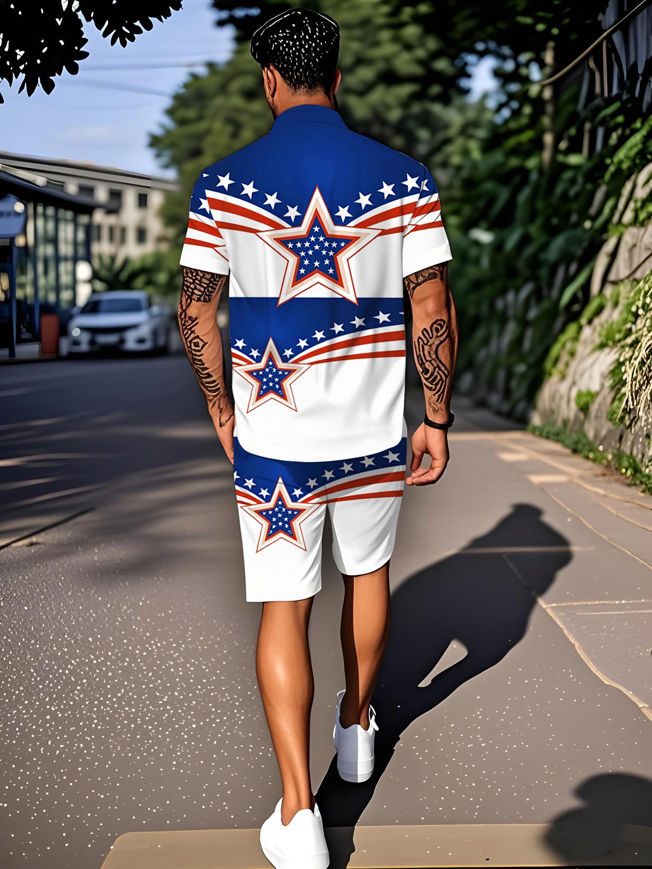 Summer Clothing Drip - Męskie zestawy koszulowe Wiosna/Lato 2026, dresy