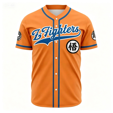 Summer Clothing Japan - Koszulka baseballowa z krótkim rękawem, kardigan