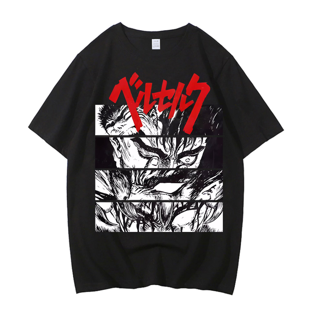 Quality Summer Clothing For Women - Koszulka Anime Berserk na Lato 2026,