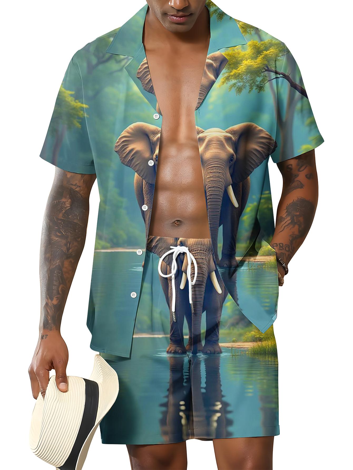 Summer Clothing Drip - Męskie zestawy koszulowe Wiosna/Lato 2026, zestaw