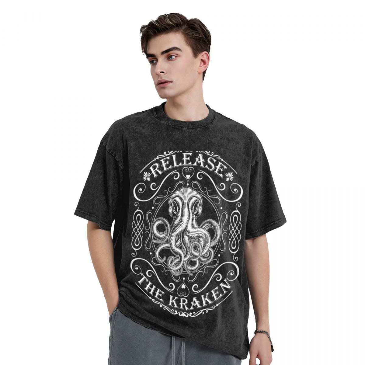 Summer Clothing Release - Release the kraken T-Shirt estetyczna odzież