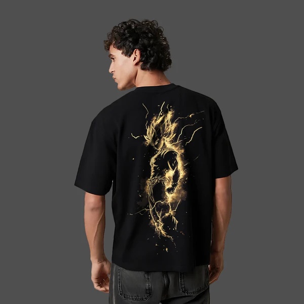 Quality Summer Clothing For Women - Koszulka Dragon Ball Anime Golden Super