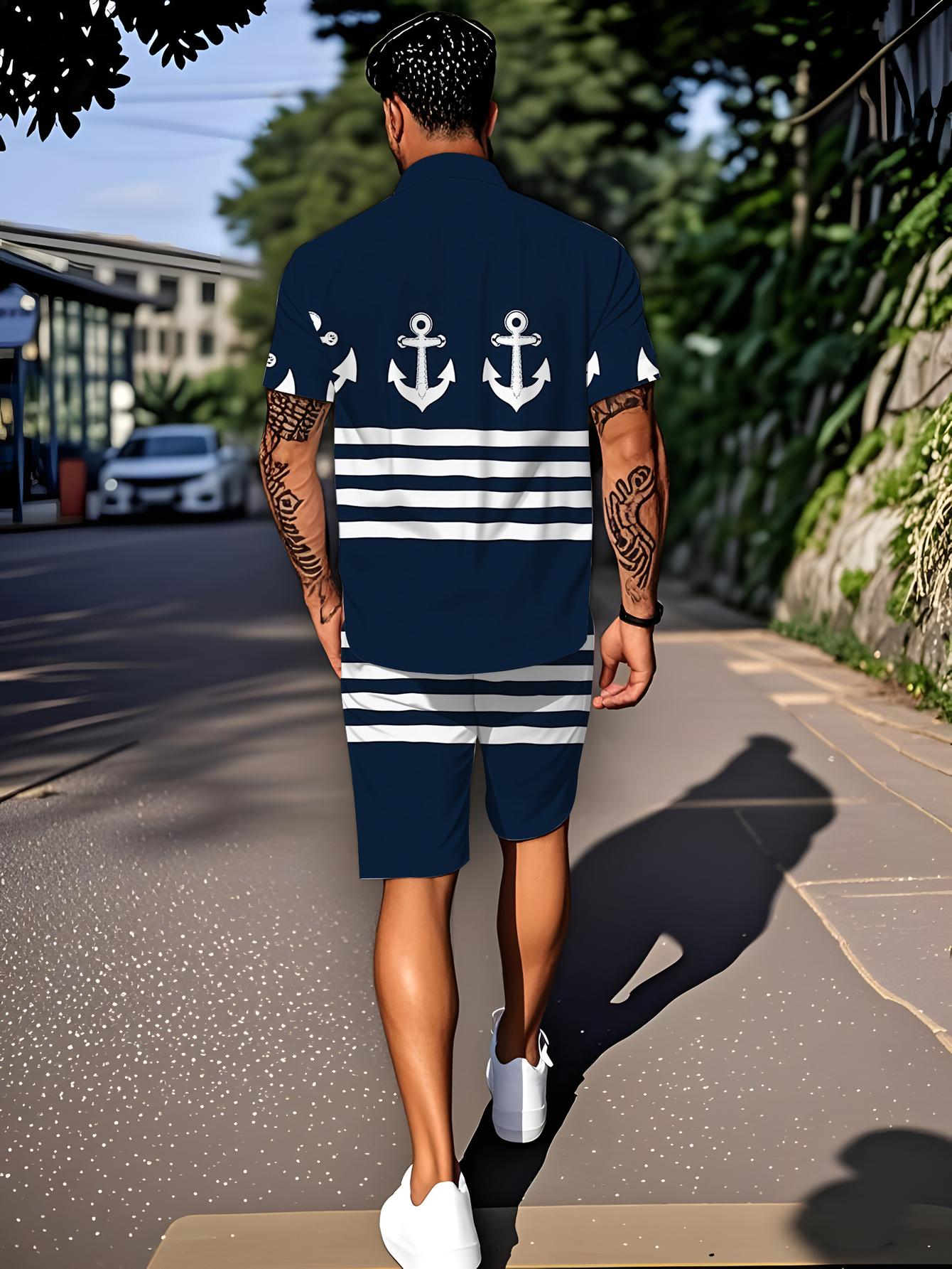 Summer Clothing Drip - Męskie zestawy koszulowe Wiosna/Lato 2026, męskie