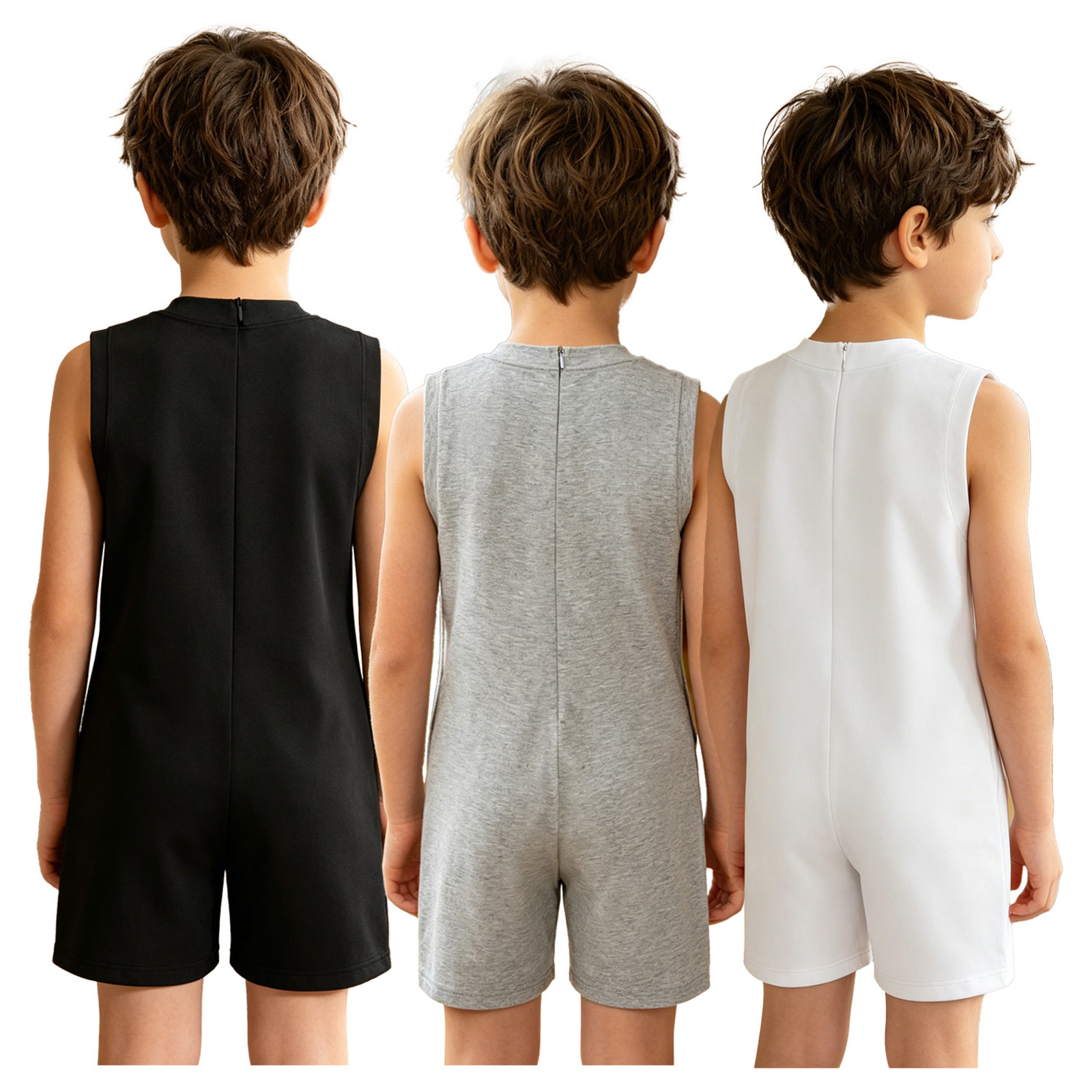 Summer Clothing Needs - 3 szt. Dziecięce ubrania dla chłopców