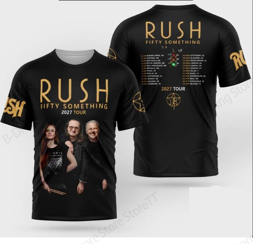 Quality Summer Clothing For Women - Rush Tour 2027 Koszulka z nadrukiem