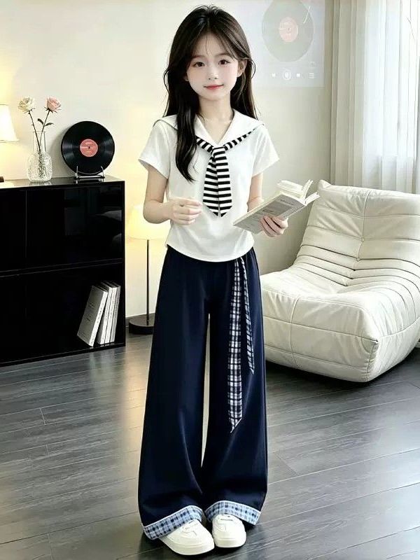 Summer Clothing Old Navy - Letni modny zestaw dla dziewczynek: bluzka
