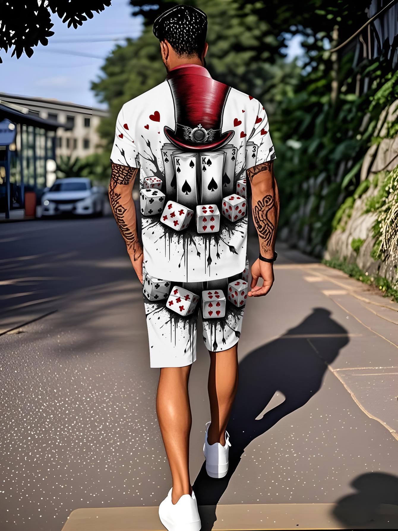 Summer Clothing Drip - Męskie zestawy koszulowe 2026 Wiosna/Lato, dresy