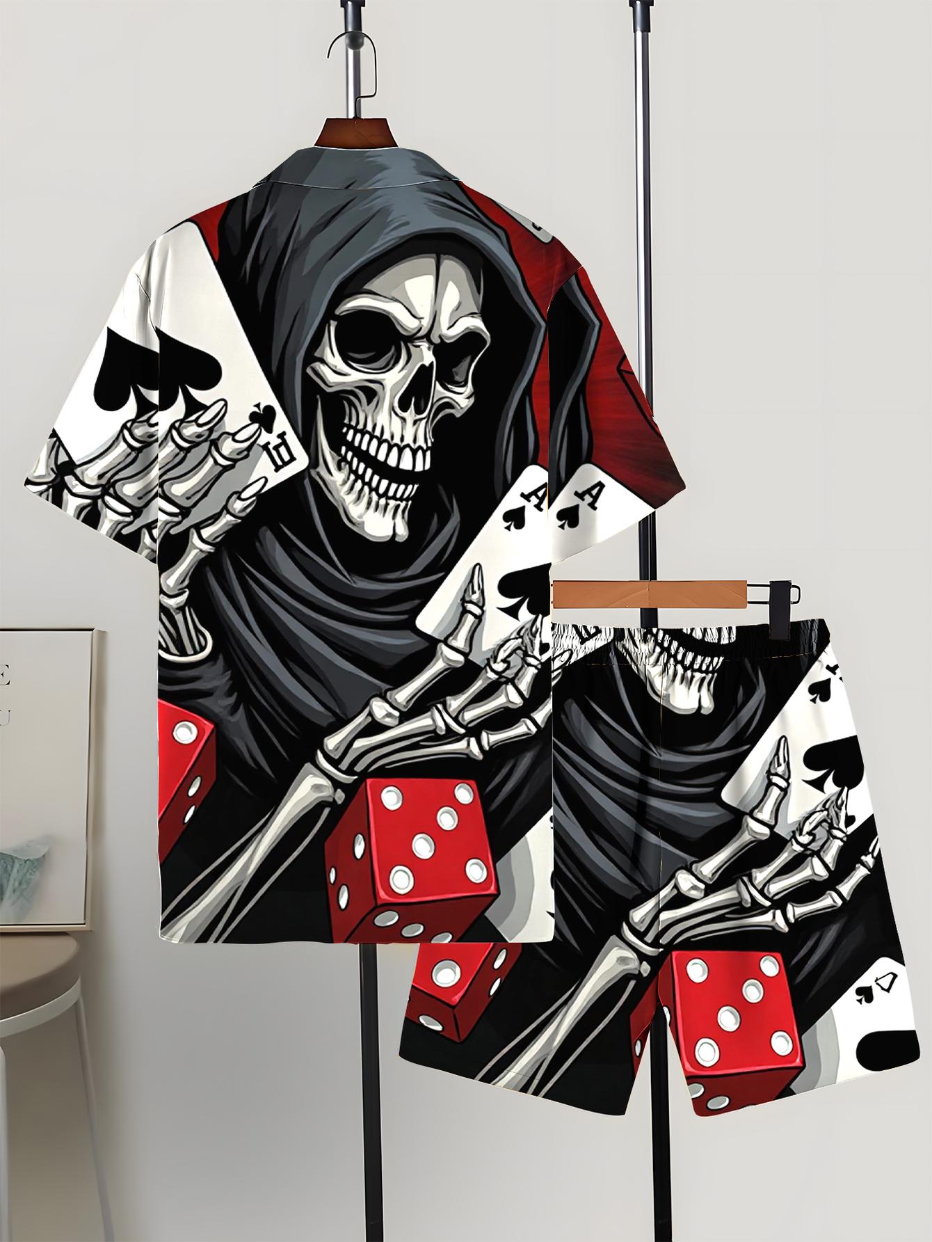 Męskie zestawy koszulowe Wiosn – Summer Clothing Drip recenzja i cena