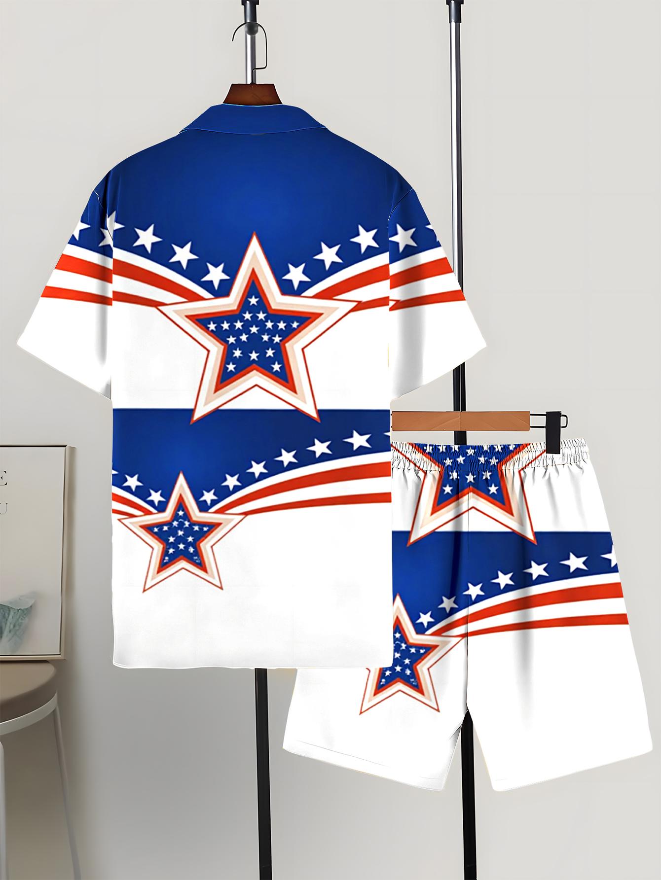 Męskie zestawy koszulowe Wiosn – Summer Clothing Drip recenzja i cena