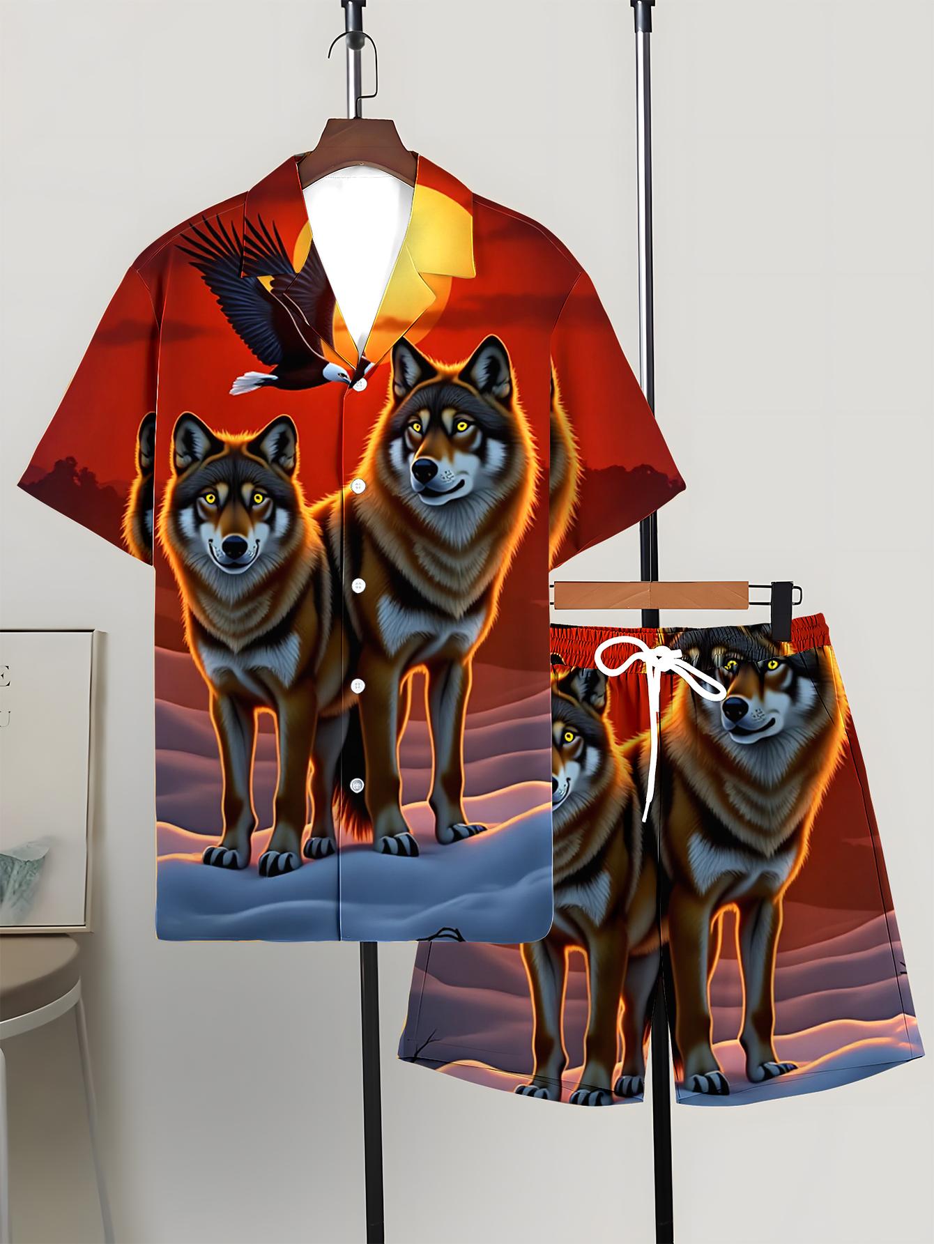 Męskie zestawy koszulowe Wiosn – Summer Clothing Drip recenzja i cena