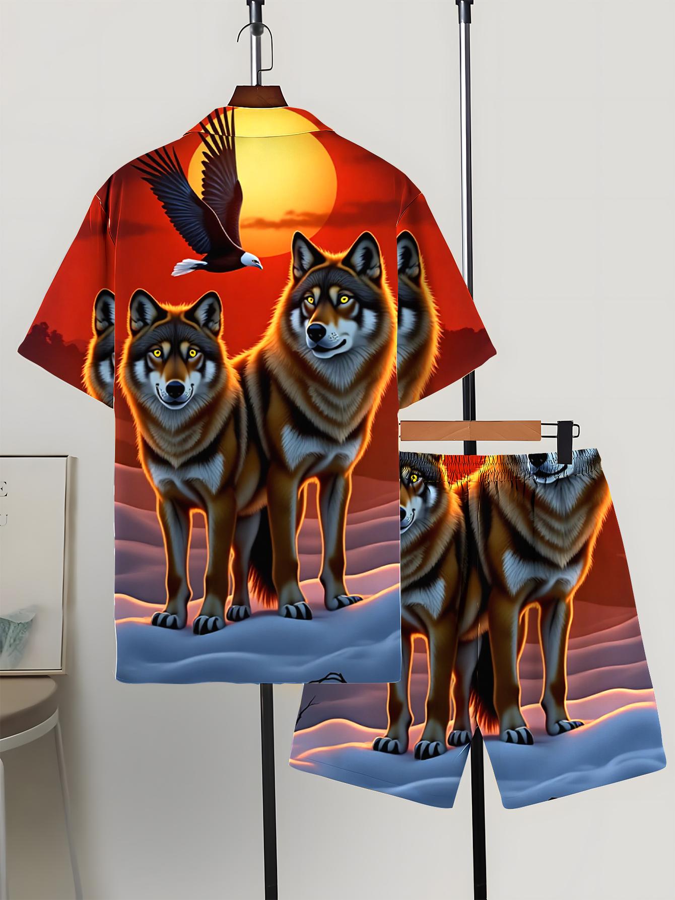 Męskie zestawy koszulowe Wiosn – Summer Clothing Drip recenzja i cena
