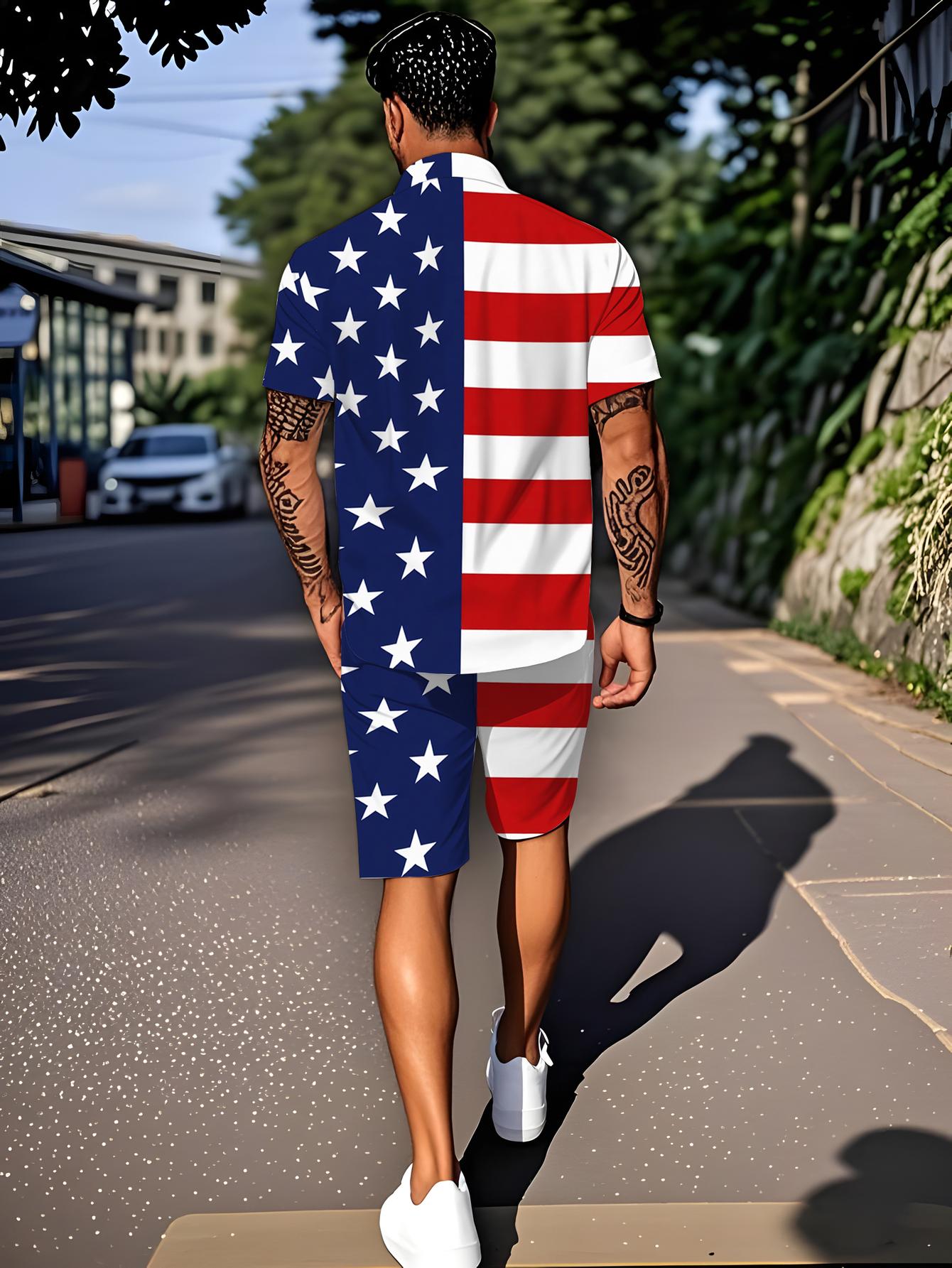 Męskie zestawy koszulowe 2026  – Summer Clothing Drip recenzja i cena