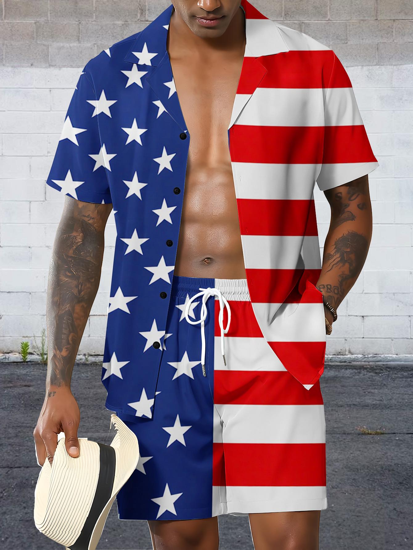 Męskie zestawy koszulowe 2026  – Summer Clothing Drip recenzja i cena
