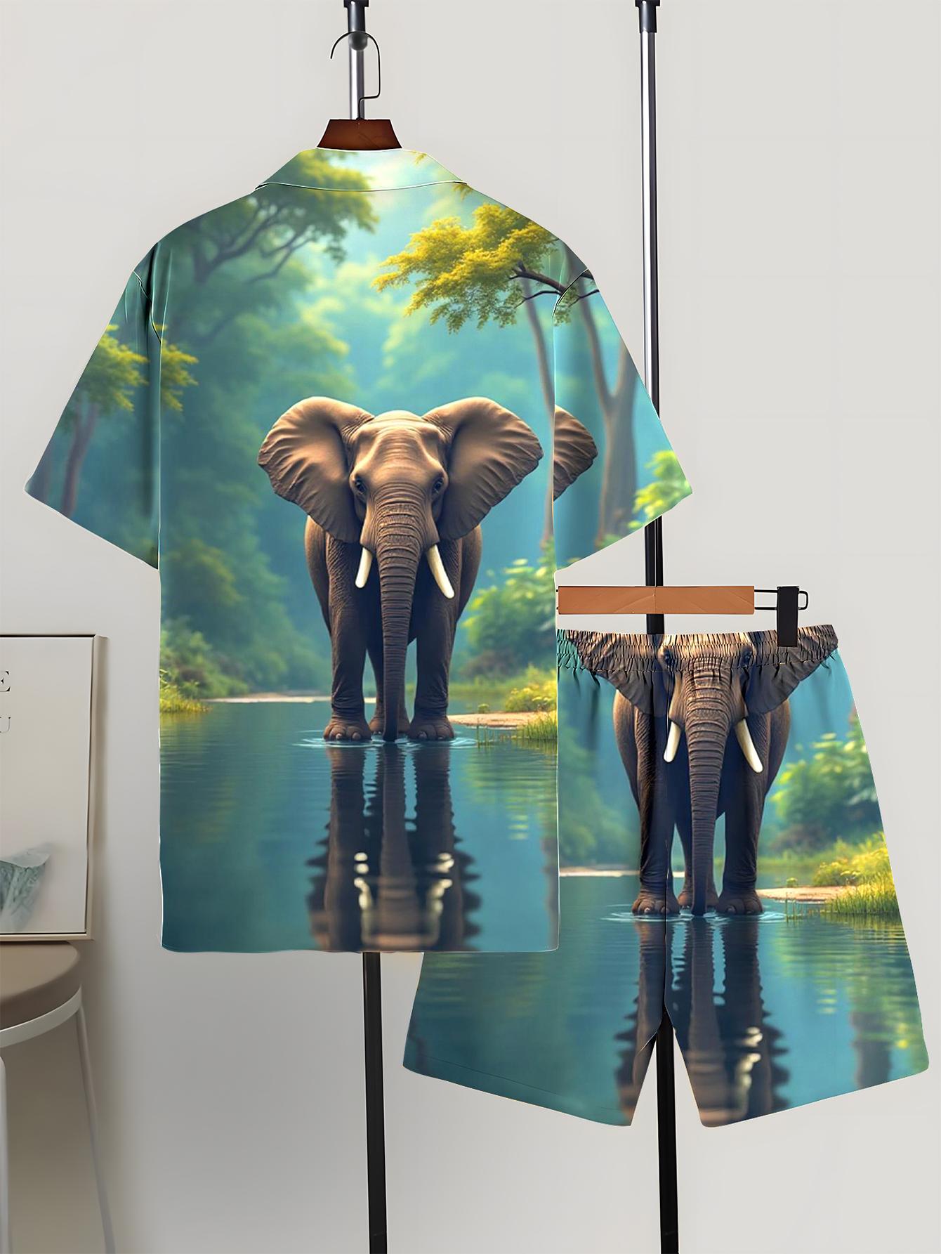 Męskie zestawy koszulowe Wiosn – Summer Clothing Drip recenzja i cena