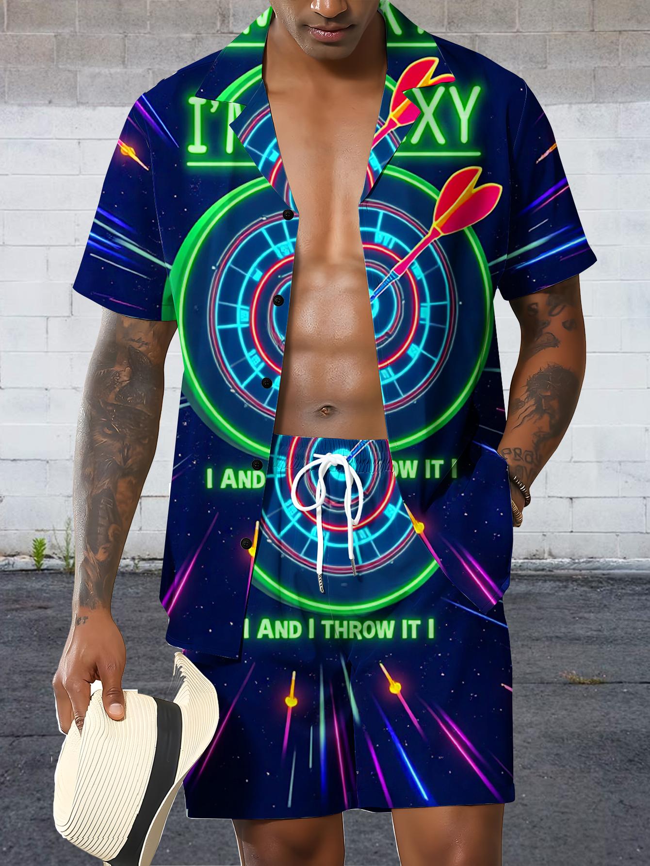 Męskie zestawy koszulowe 2026  – Summer Clothing Drip recenzja i cena