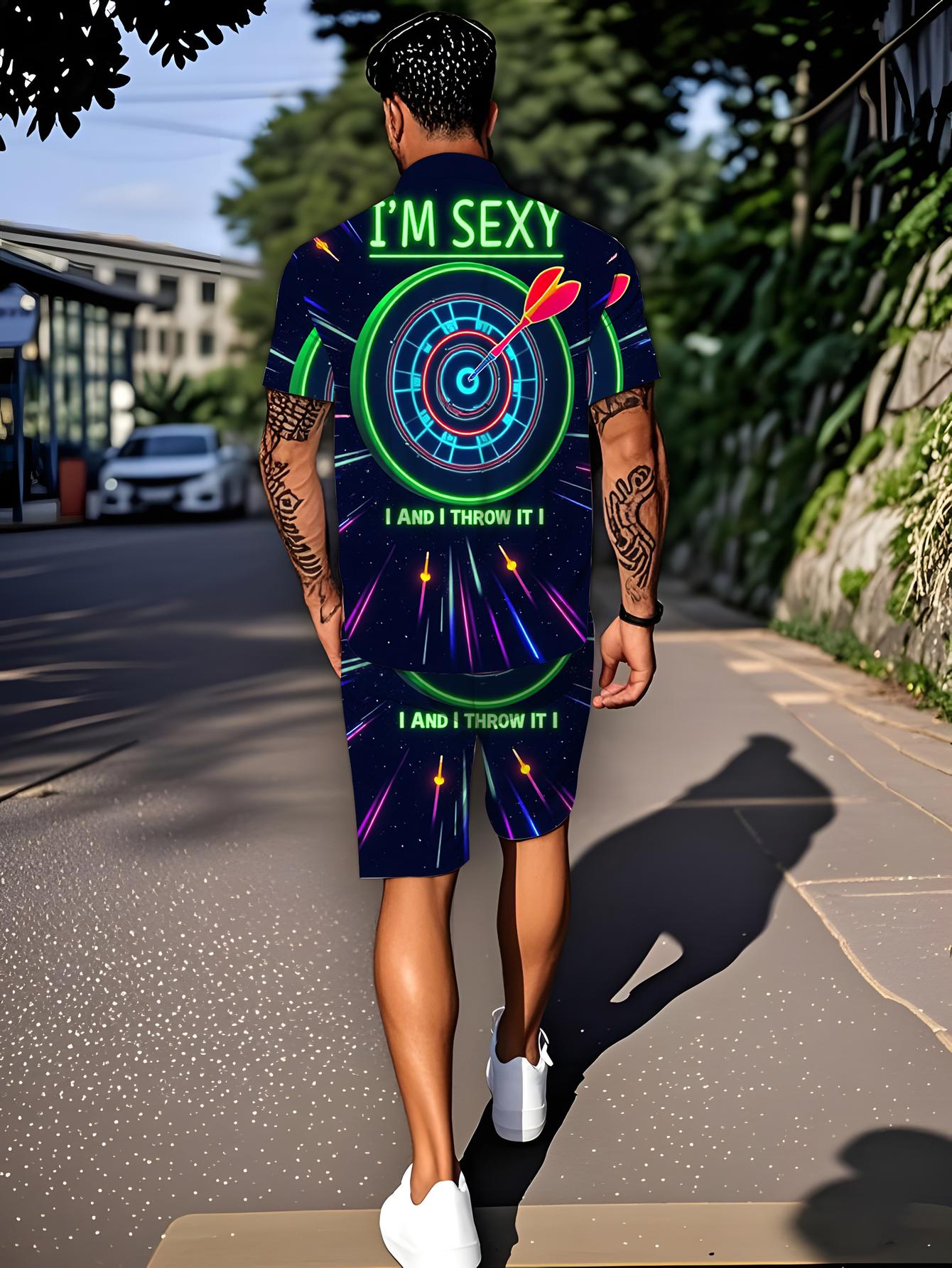 Męskie zestawy koszulowe 2026  – Summer Clothing Drip recenzja i cena