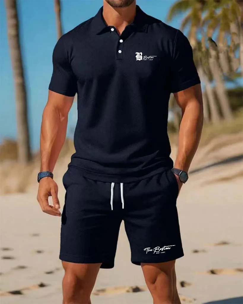 Letni zestaw męskich koszulek  – Summer Clothing Men Fashion recenzja i cena