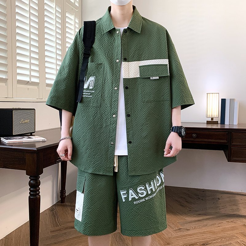 Męskie zestawy modowe: koszulk – Summer Clothing Men Fashion recenzja i cena