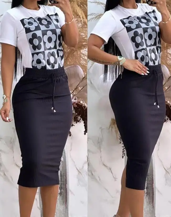 Damski top z kwiatowym nadruki – Summer Alt Clothing recenzja i cena