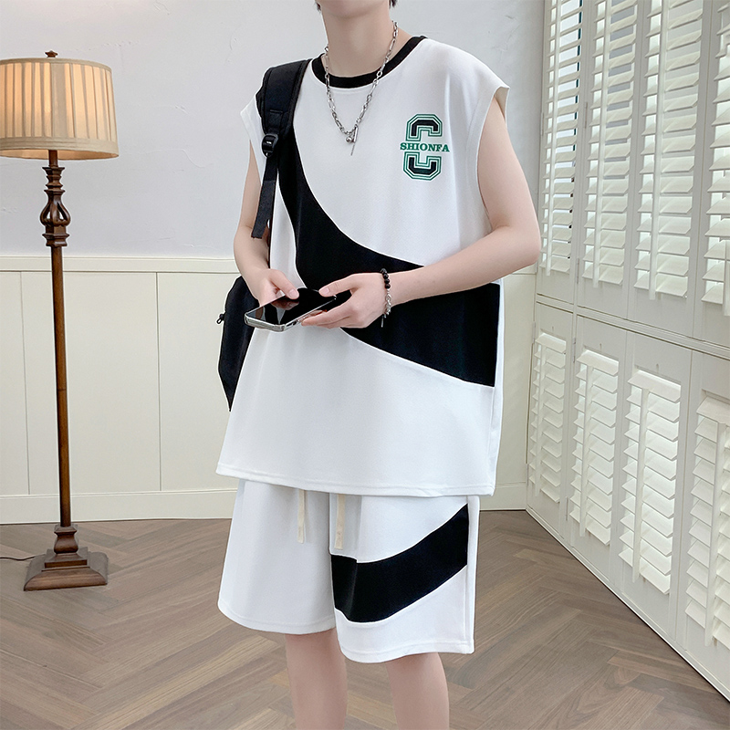 Męski, casualowy, dwuczęściowy – Summer Clothing Men Fashion recenzja i cena