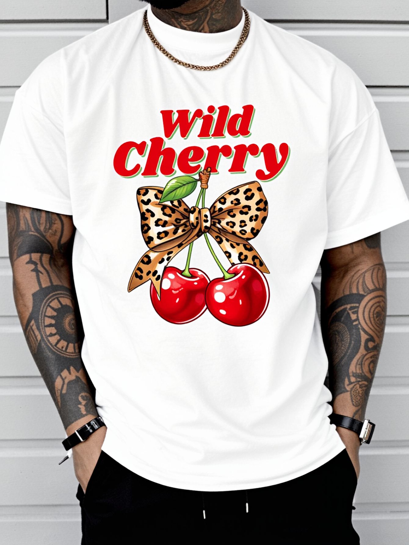 Koszulka z nadrukiem Cherry Lo – Summer Clothing Vibes recenzja i cena