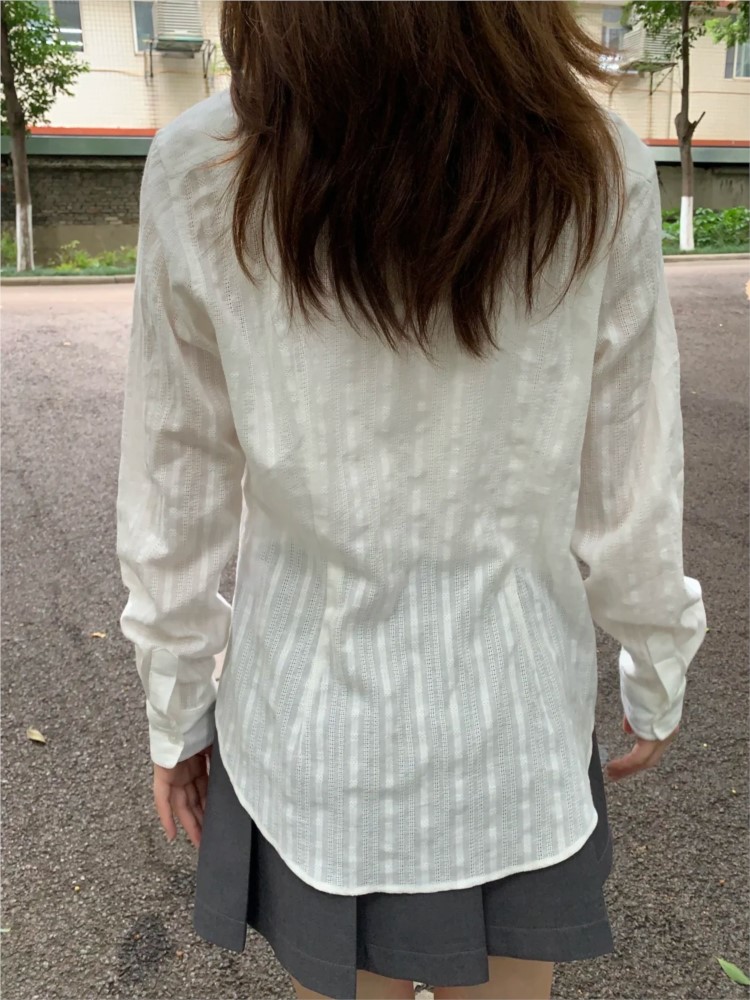 Biała lniana bluzka z bawełnia – Crop Blouse Linen recenzja i cena