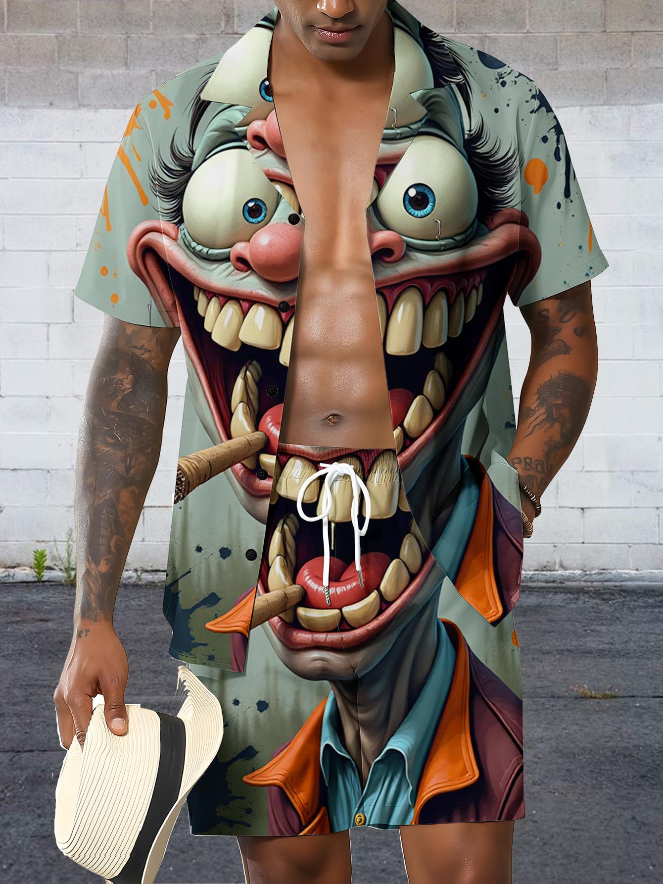 Męskie zestawy koszulowe 2026  – Summer Clothing Drip recenzja i cena