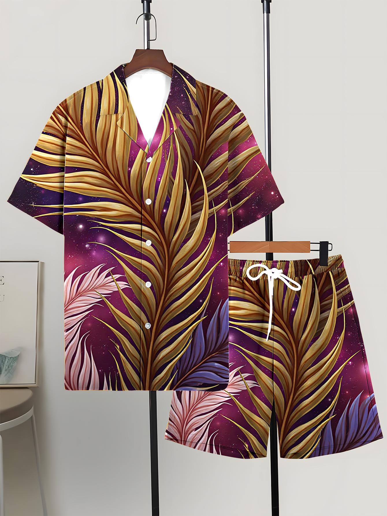 Męskie zestawy koszulowe Wiosn – Summer Clothing Drip recenzja i cena