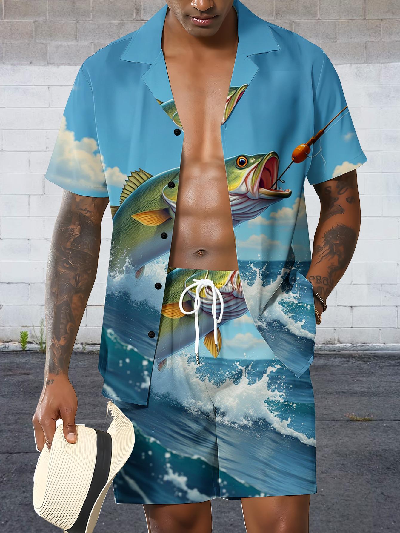 Męskie zestawy koszulowe Wiosn – Summer Clothing Drip recenzja i cena