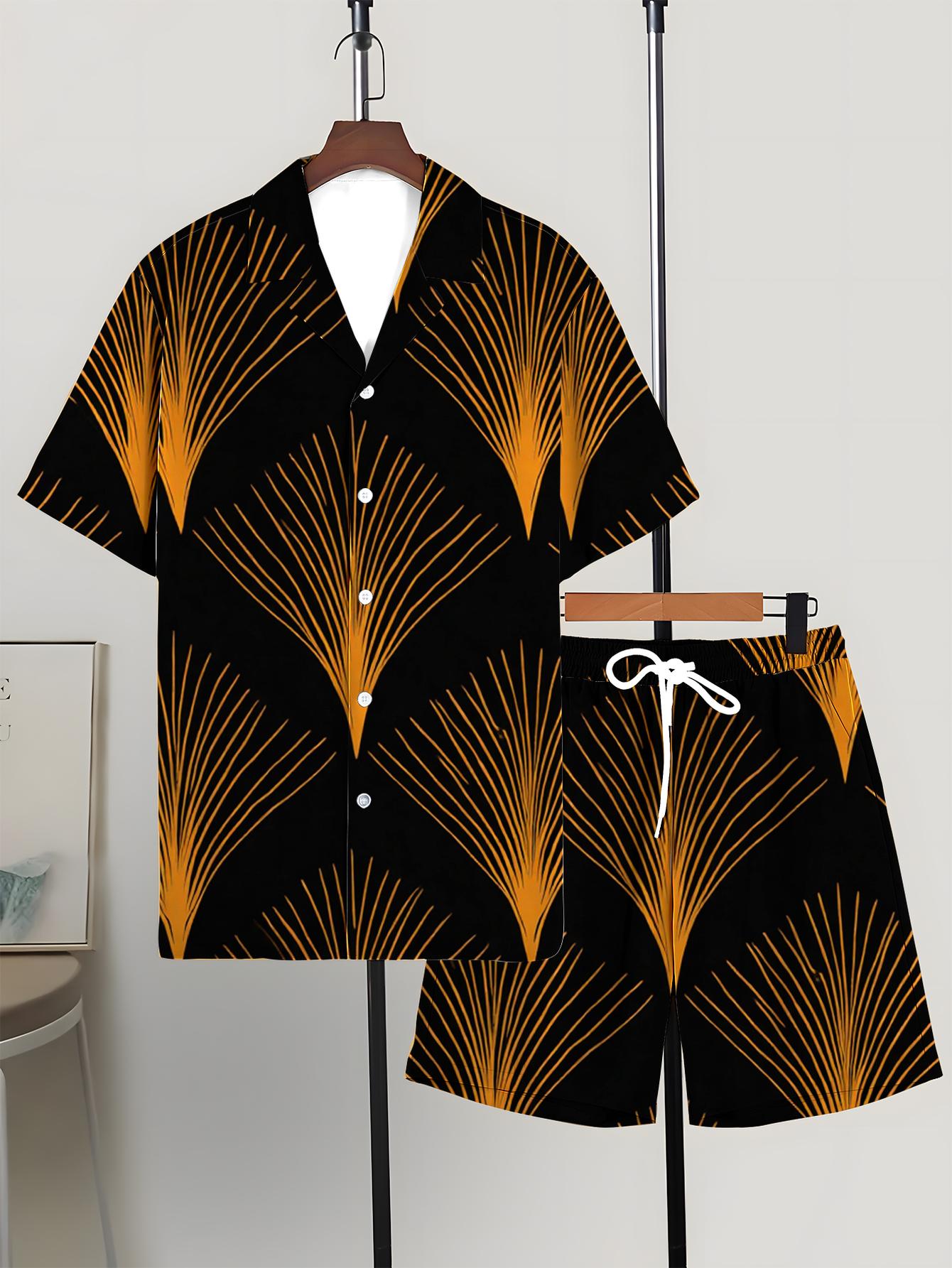 Męskie zestawy koszulowe Wiosn – Summer Clothing Drip recenzja i cena