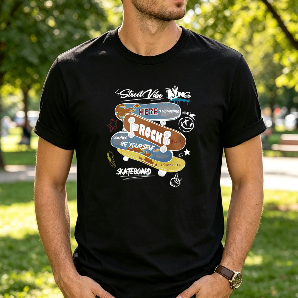 Koszulka z nadrukiem grafiki g – Summer Clothing Vibes recenzja i cena