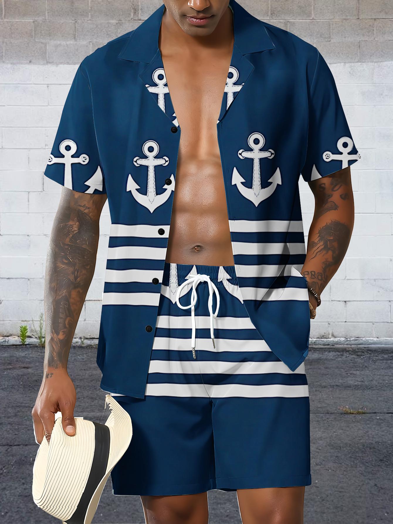 Męskie zestawy koszulowe Wiosn – Summer Clothing Drip recenzja i cena