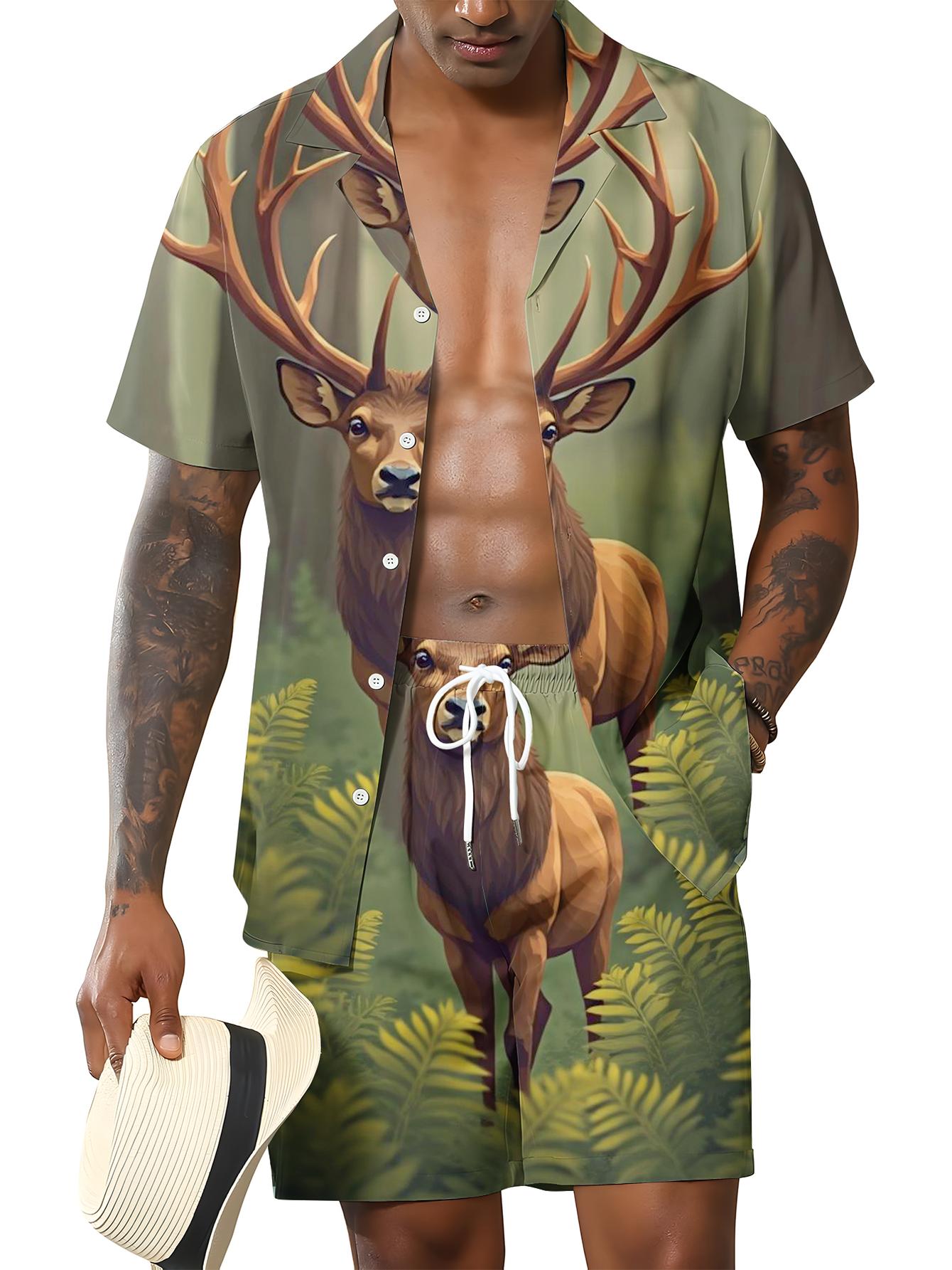 Męskie zestawy koszulowe Wiosn – Summer Clothing Drip recenzja i cena