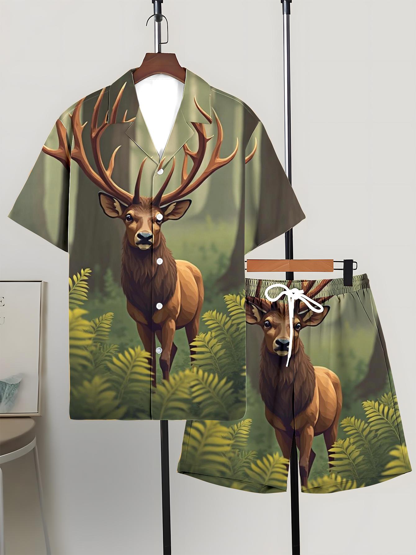 Męskie zestawy koszulowe Wiosn – Summer Clothing Drip recenzja i cena