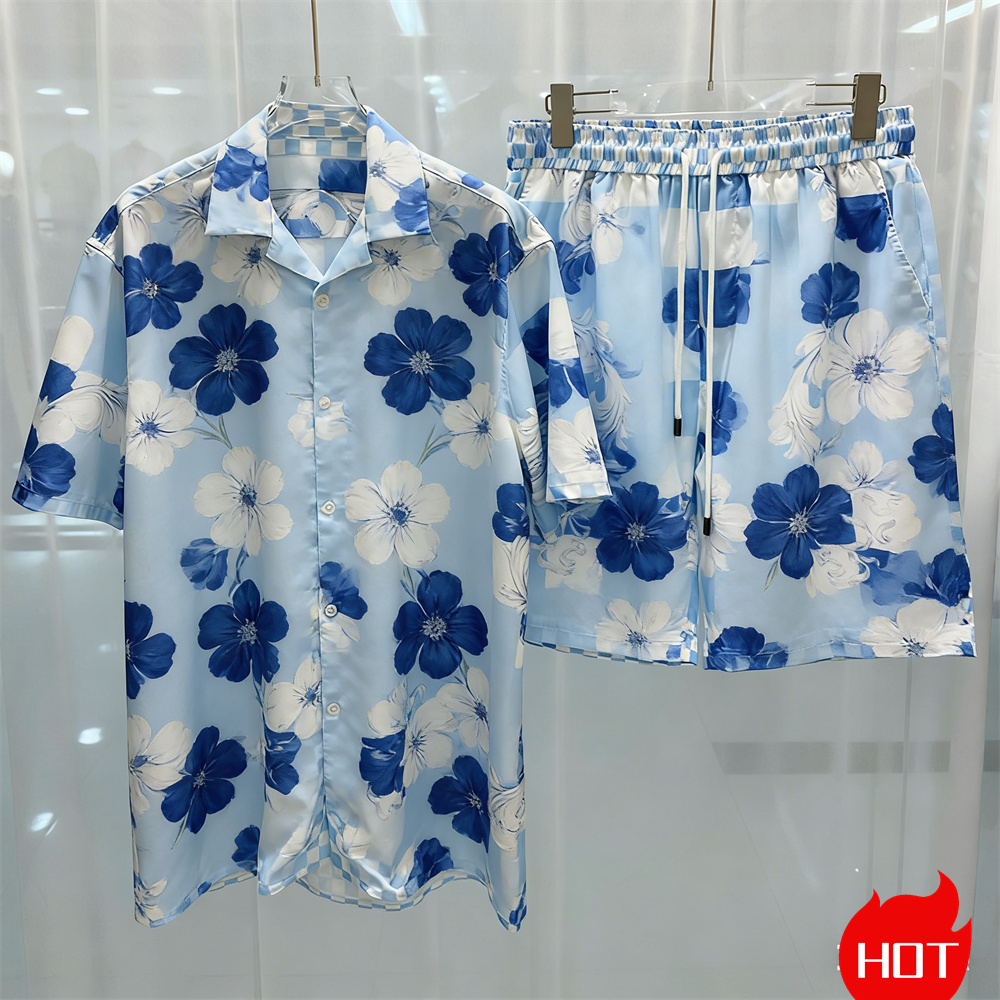 Modny letni męski zestaw: kosz – Summer Clothing Men Fashion recenzja i cena