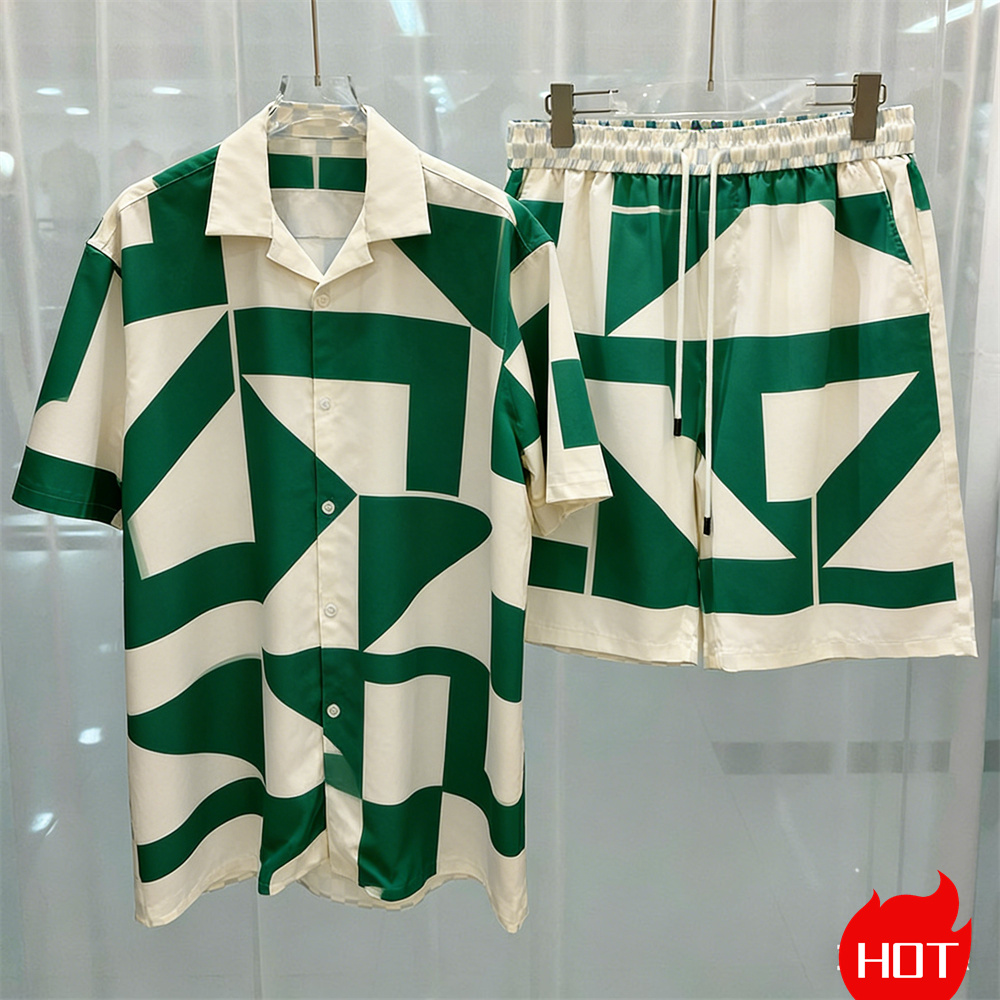 Modny letni męski zestaw: kosz – Summer Clothing Men Fashion recenzja i cena