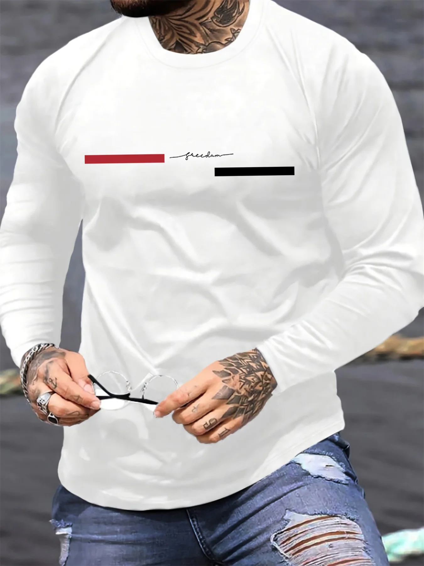 Czerwono-czarna męska koszulka – Summer Clothing Trends recenzja i cena