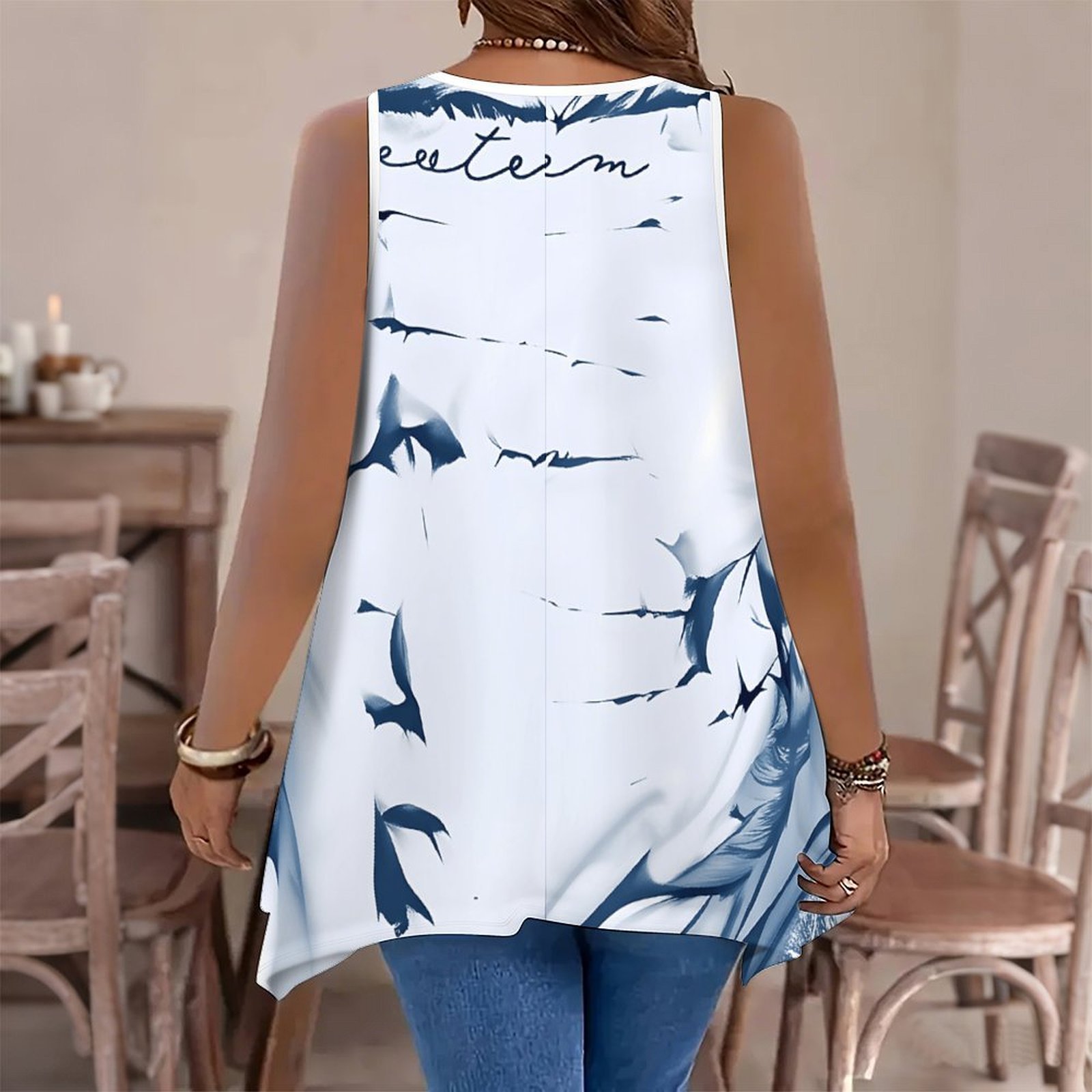 Elegancki retro top damski bez – Summer Clothing In Winter recenzja i cena