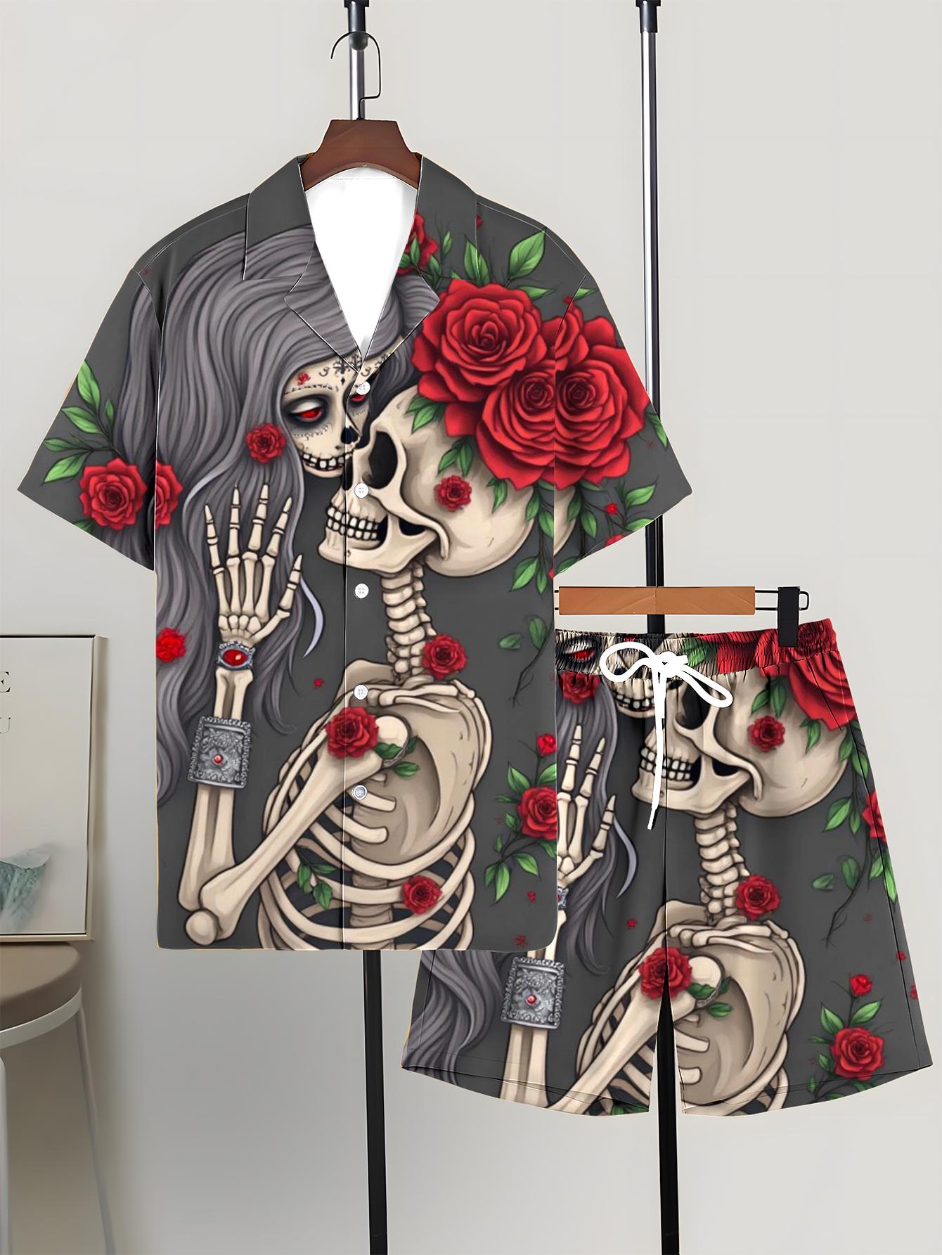 Męskie zestawy koszulowe Wiosn – Summer Clothing Drip recenzja i cena