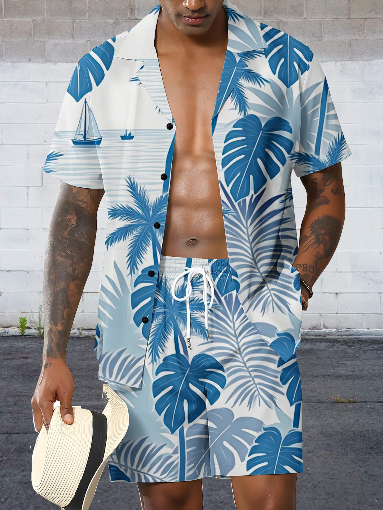 Męskie zestawy koszulowe Wiosn – Summer Clothing Drip recenzja i cena