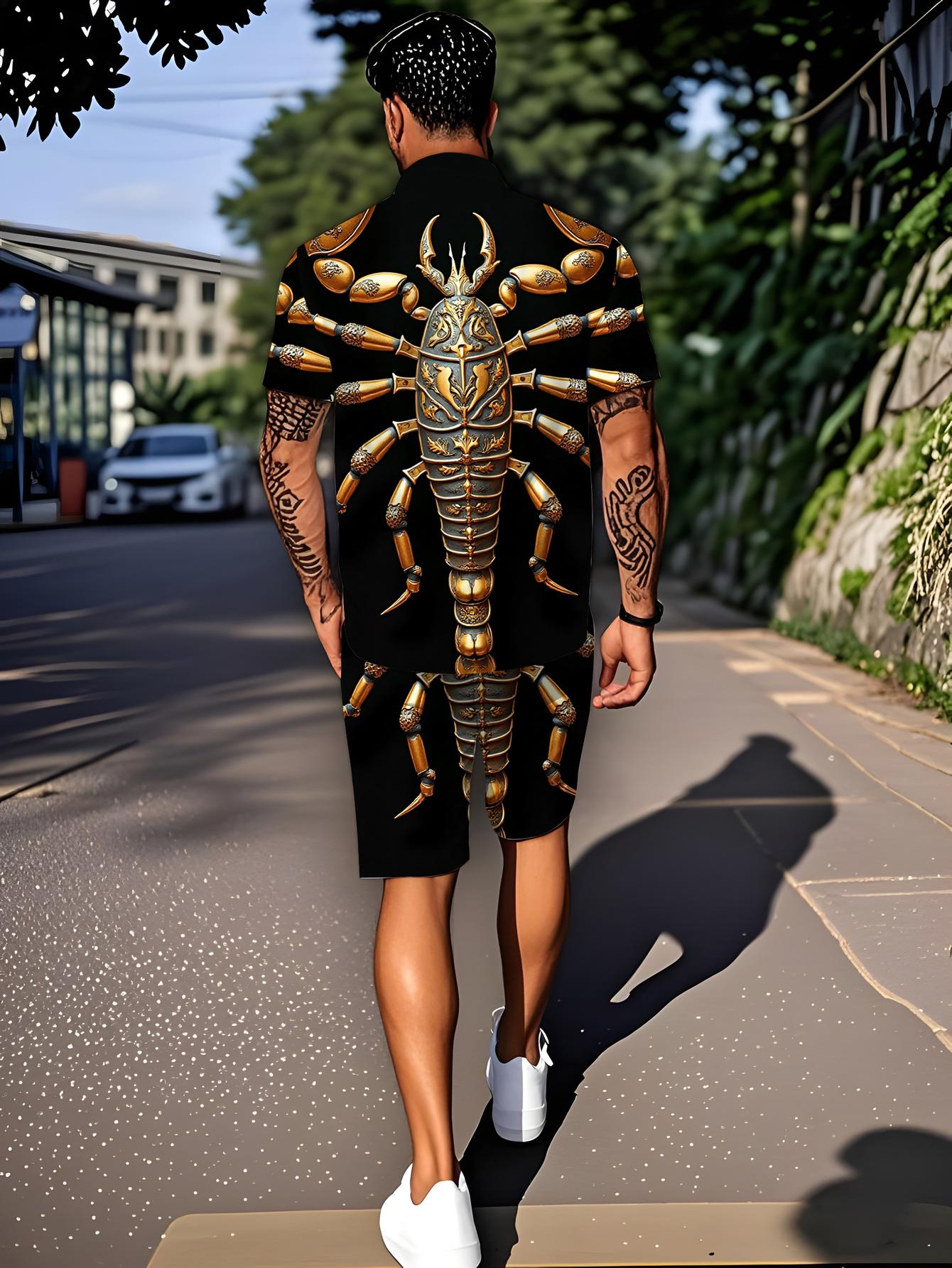Męskie zestawy koszulowe Wiosn – Summer Clothing Drip recenzja i cena