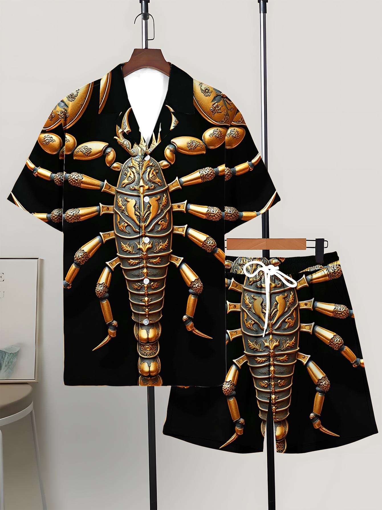 Męskie zestawy koszulowe Wiosn – Summer Clothing Drip recenzja i cena