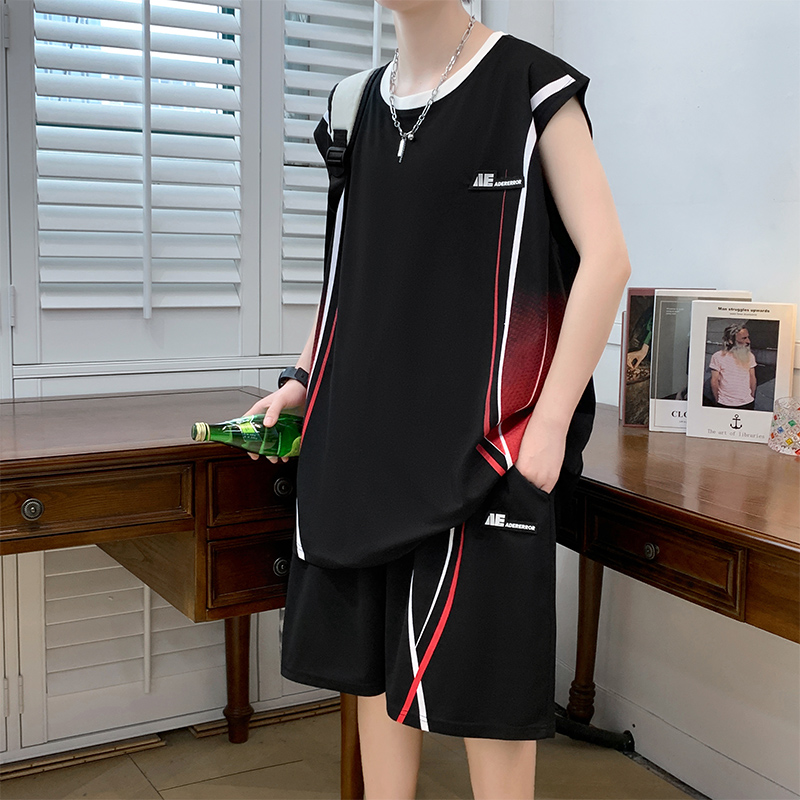 Męski, casualowy, dwuczęściowy – Summer Clothing Men Fashion recenzja i cena