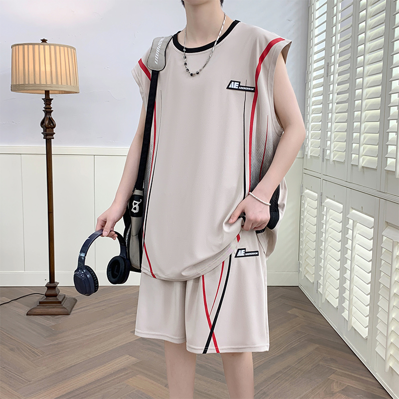 Męski, casualowy, dwuczęściowy – Summer Clothing Men Fashion recenzja i cena