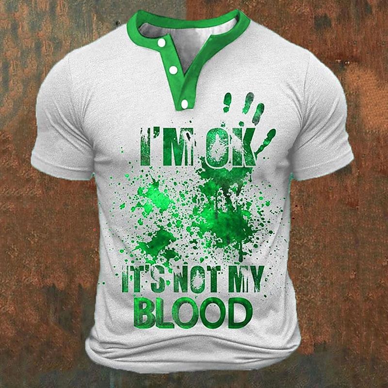 Zabawne koszulki męskie typu h – Summer Clothing Men Fashion recenzja i cena