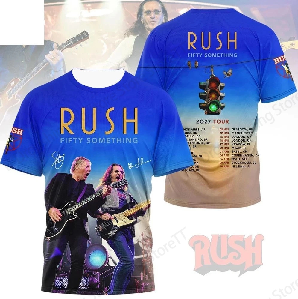 Rush Tour 2027 Koszulka z nadr – Quality Summer Clothing For Women recenzja i cena