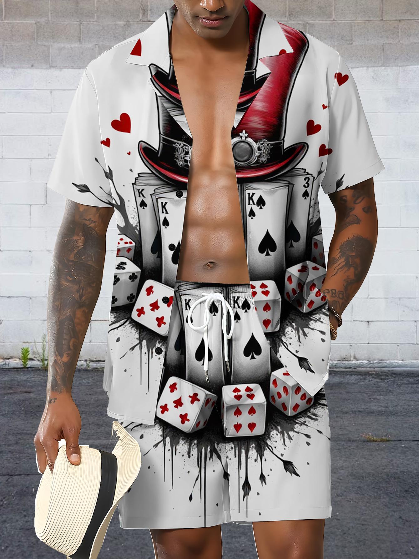 Męskie zestawy koszulowe 2026  – Summer Clothing Drip recenzja i cena
