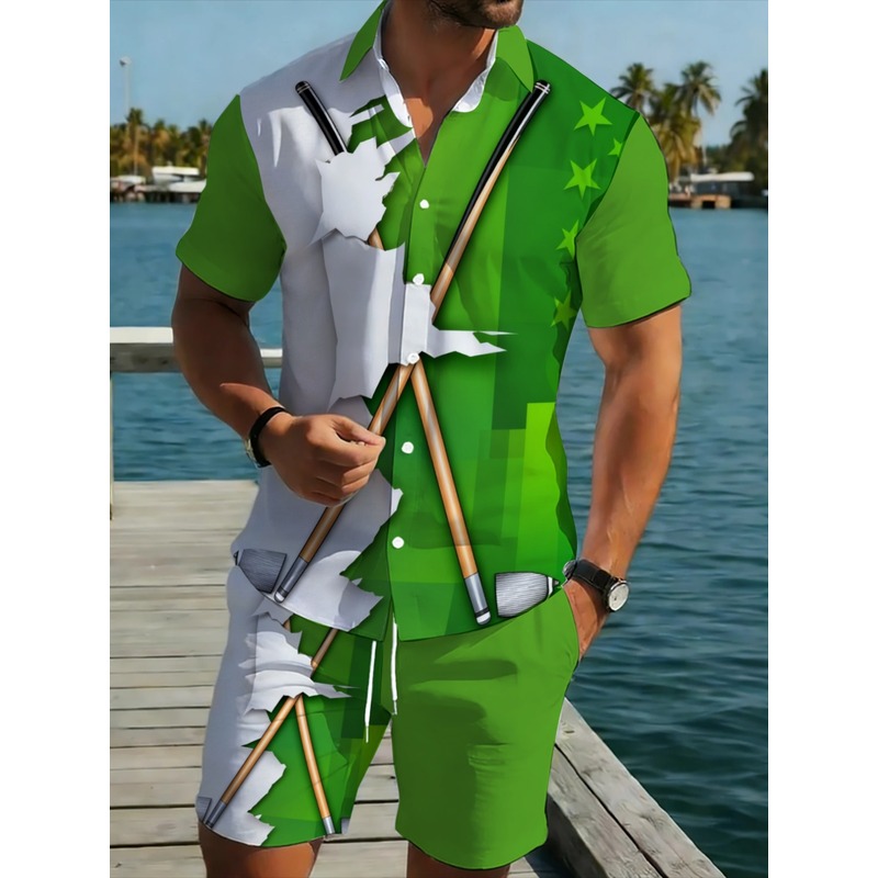 Męski lekki, casualowy zestaw  – Summer Clothing Trends recenzja i cena