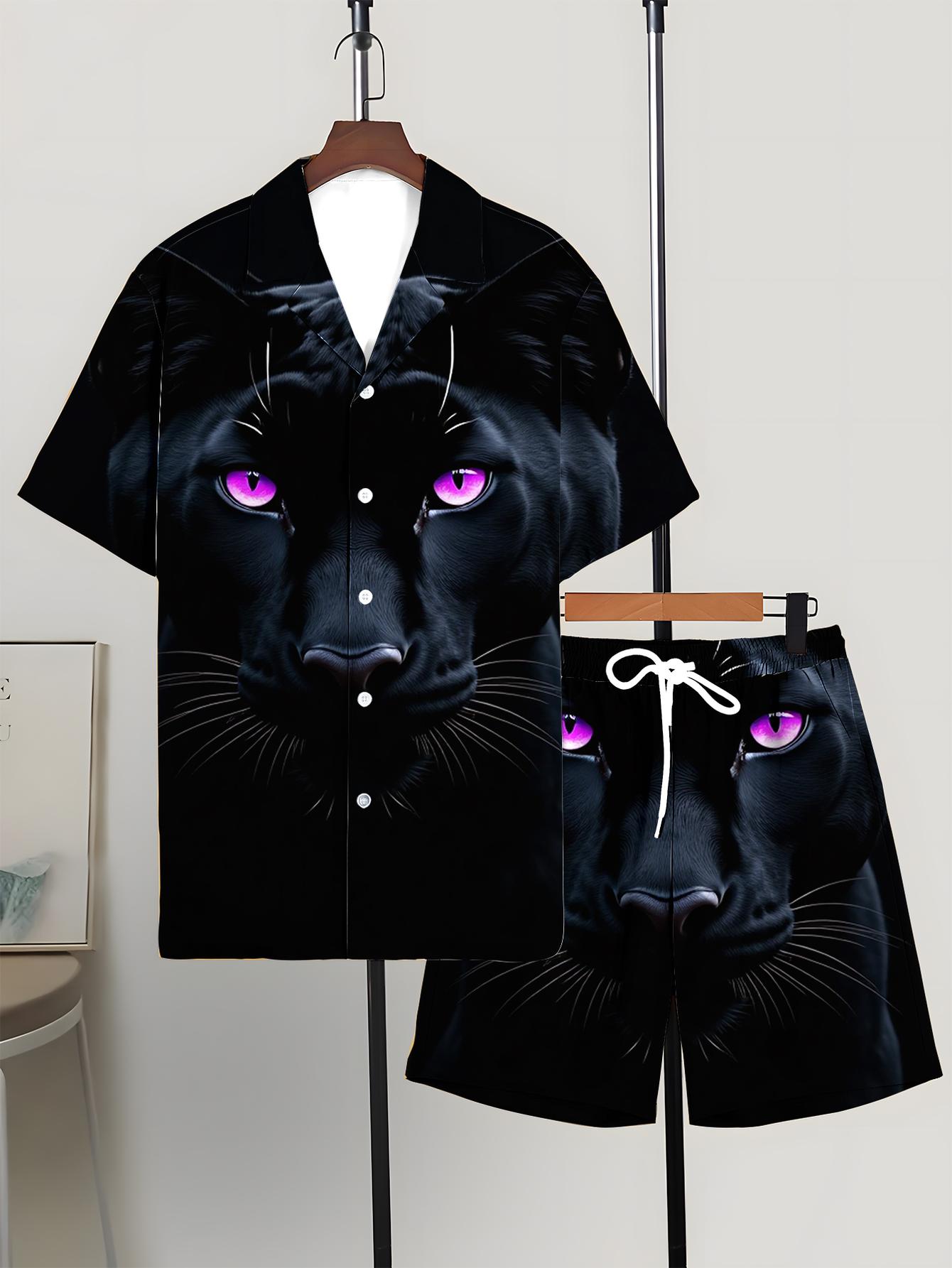 Męskie zestawy koszulowe Wiosn – Summer Clothing Drip recenzja i cena