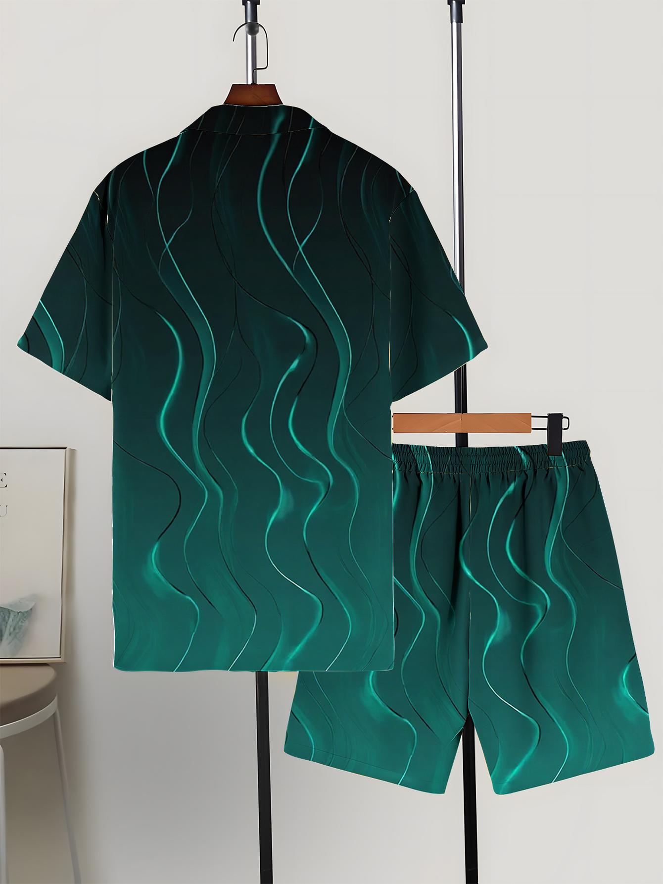 Męskie zestawy koszulowe Wiosn – Summer Clothing Drip recenzja i cena